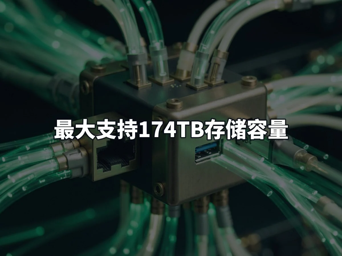 最大支持174TB存储容量