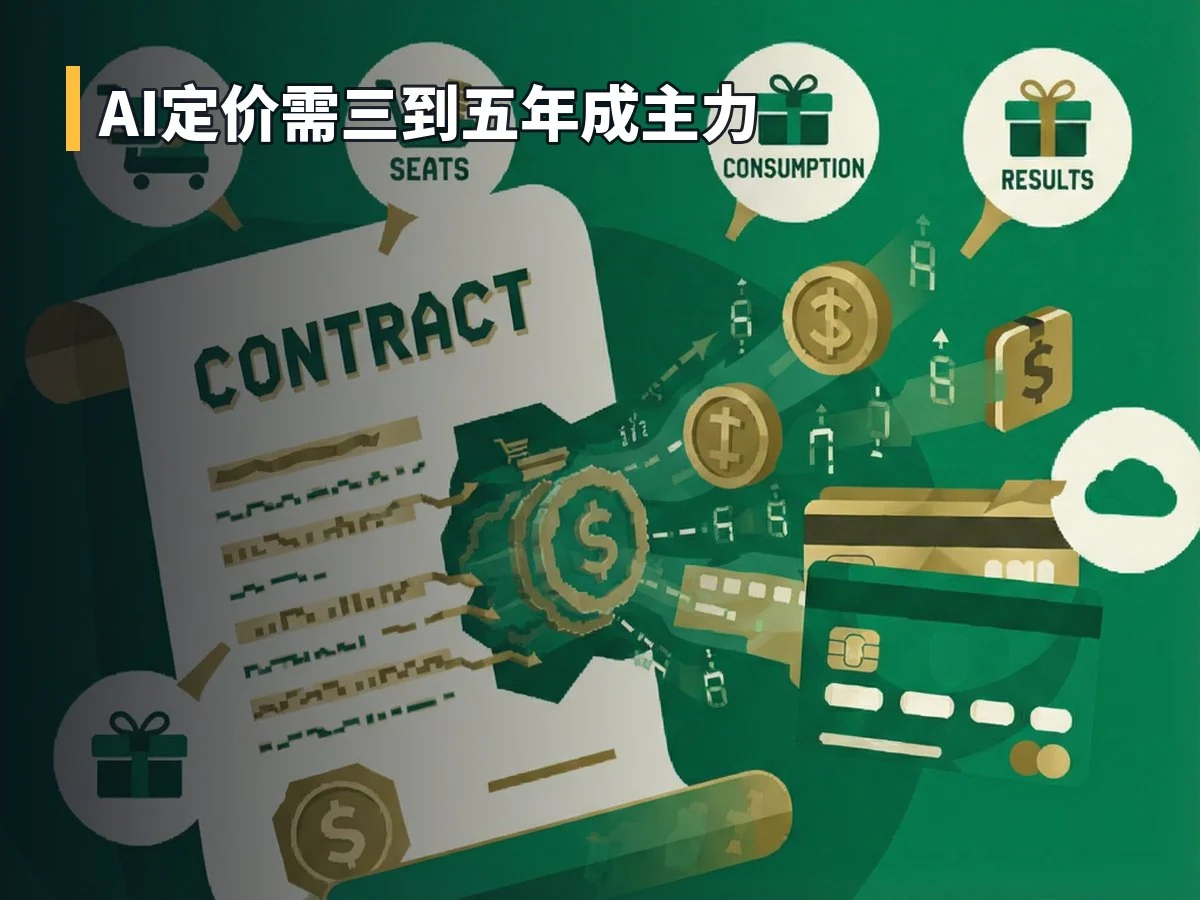 AI定价需三到五年成主力