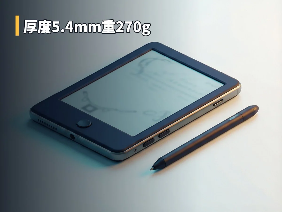 厚度5.4mm重270g