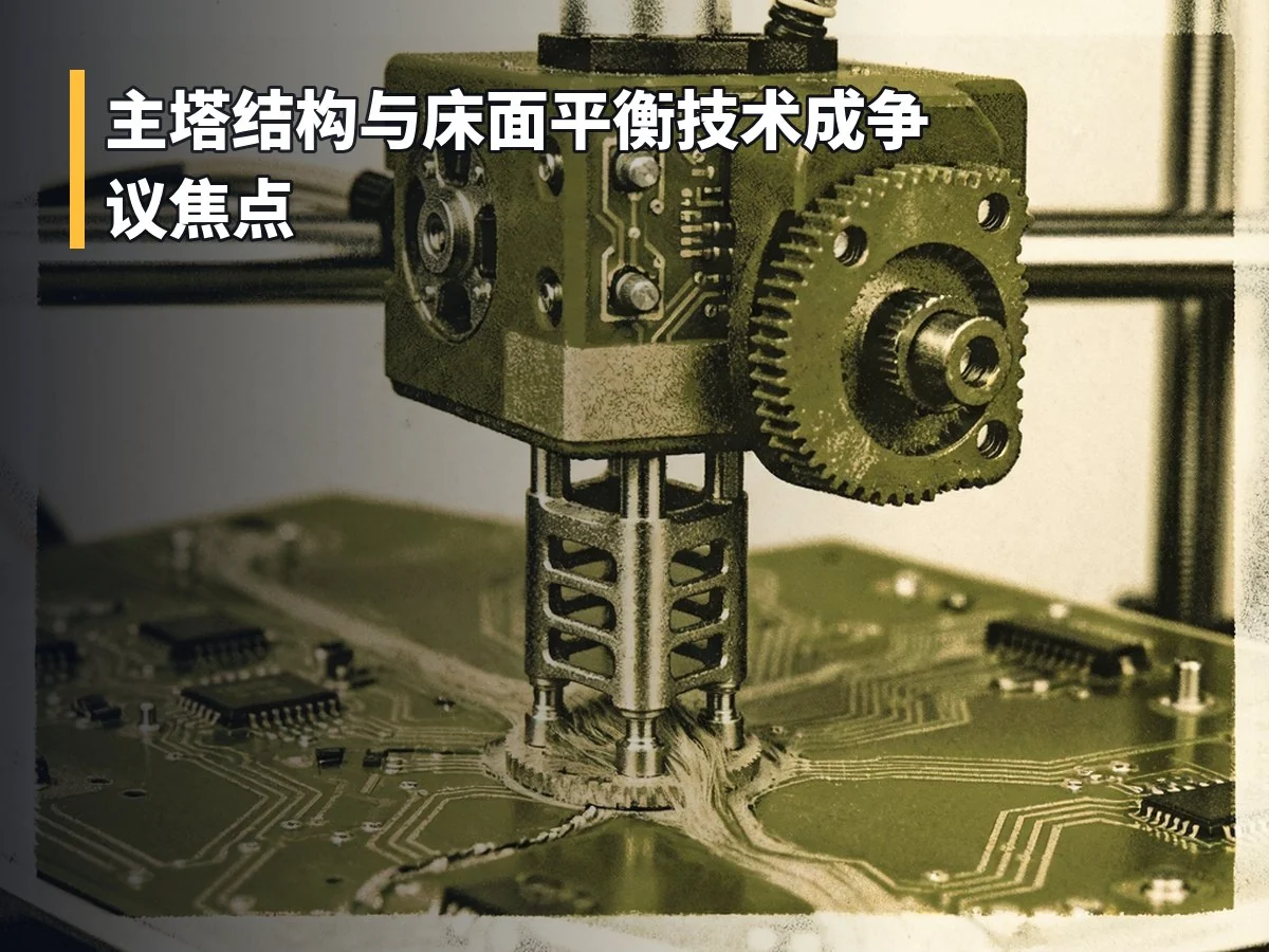 主塔结构与床面平衡技术成争议焦点