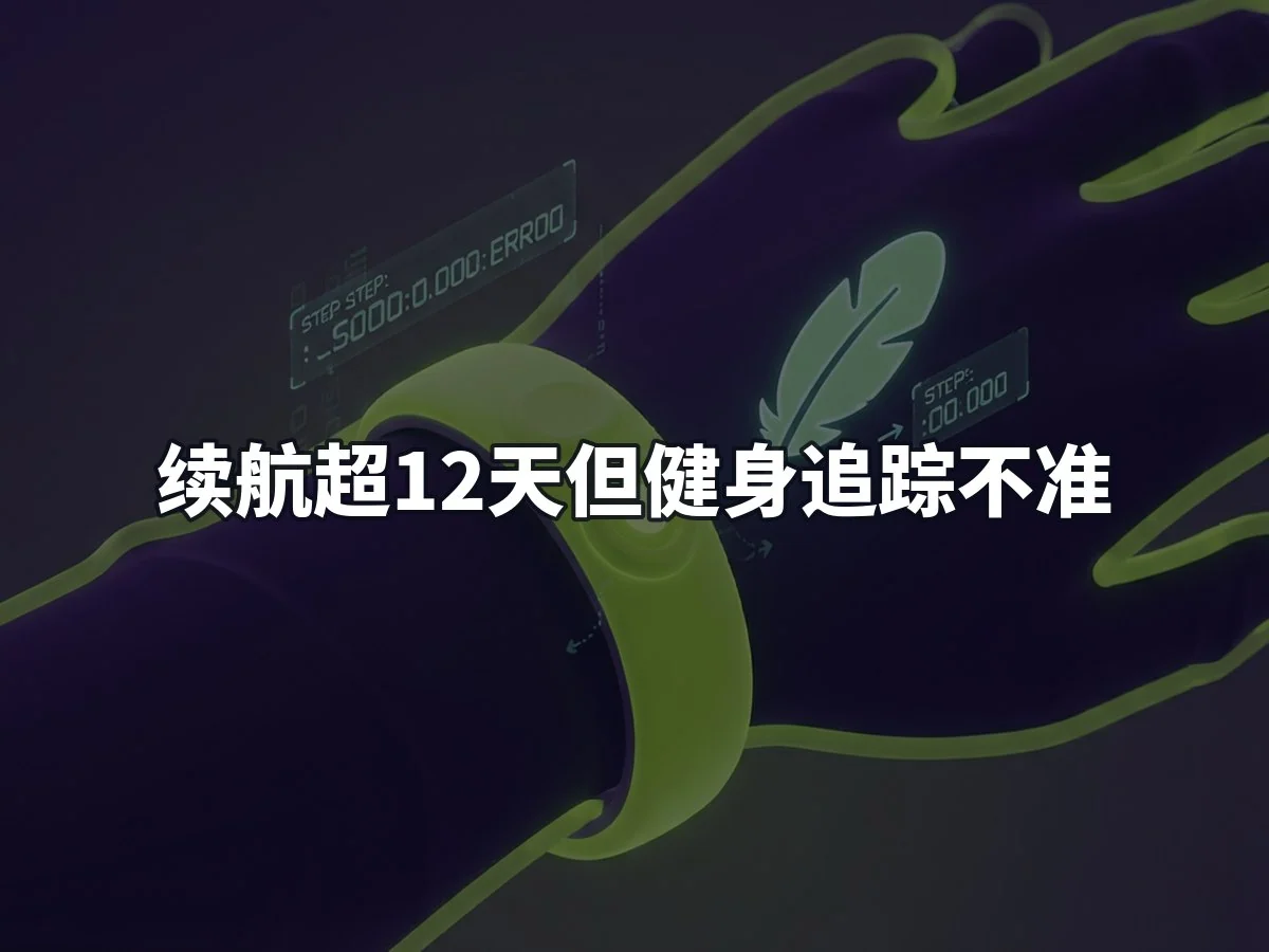 续航超12天但健身追踪不准