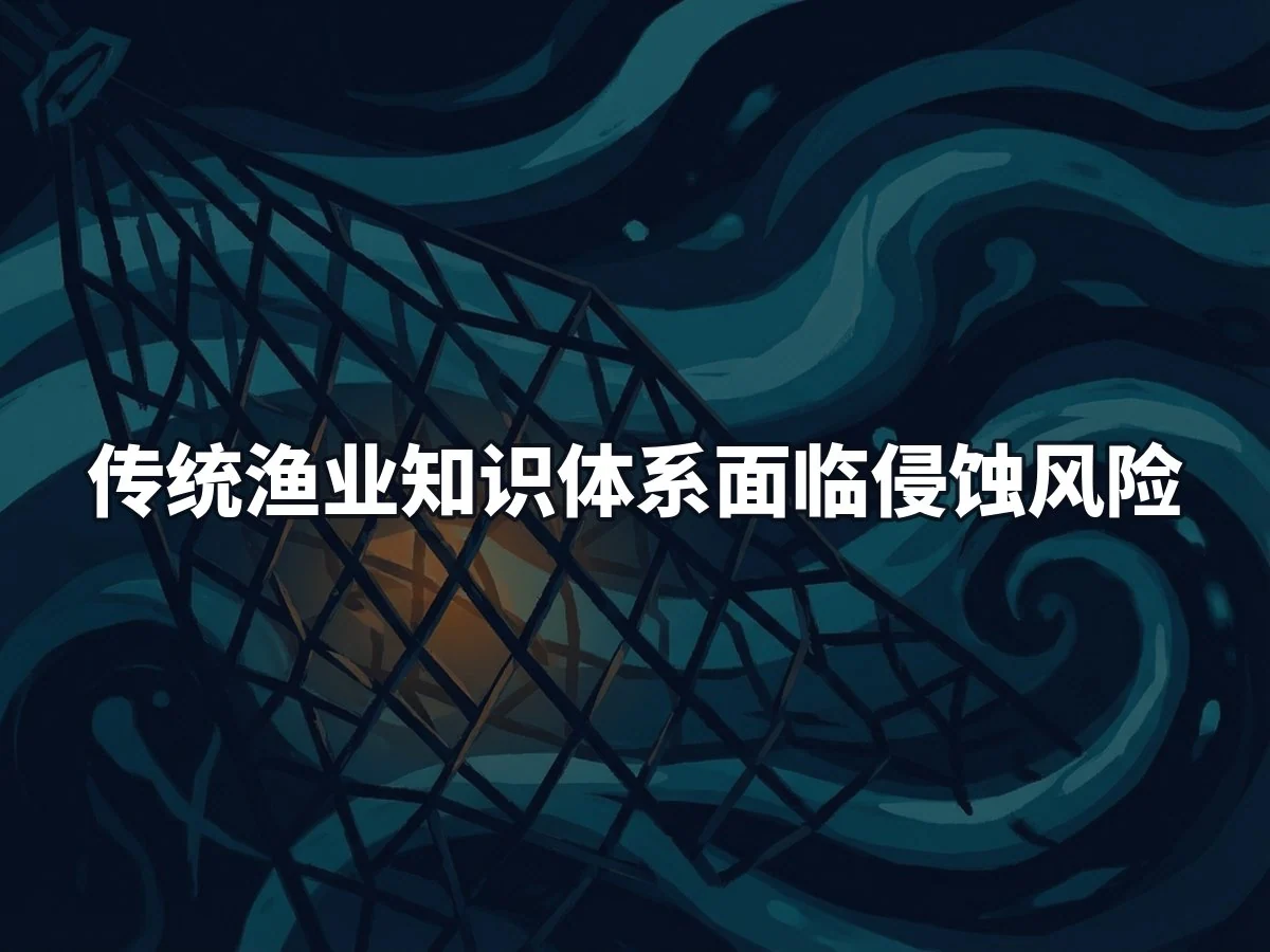 传统渔业知识体系面临侵蚀风险