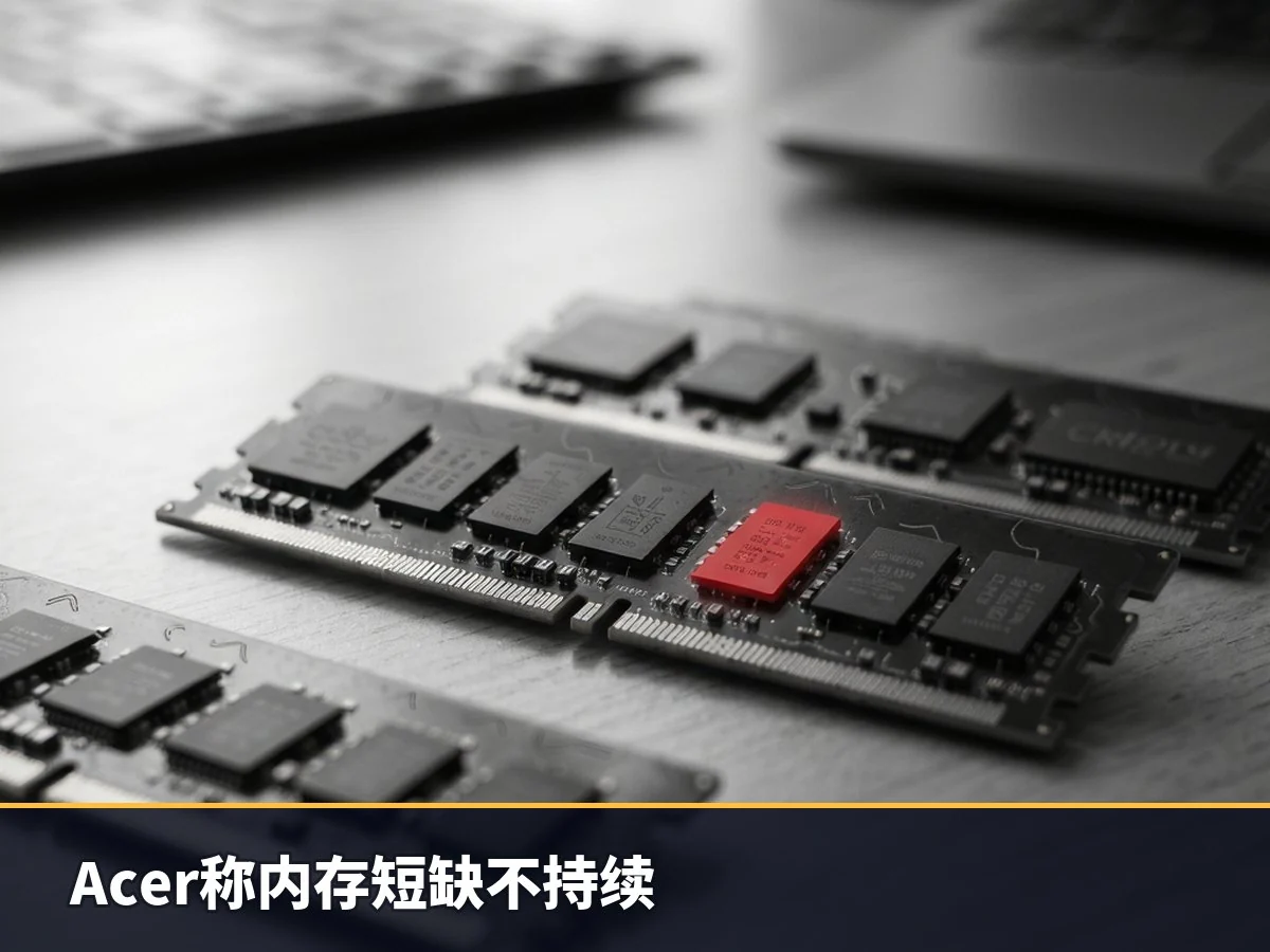 Acer称内存短缺不持续