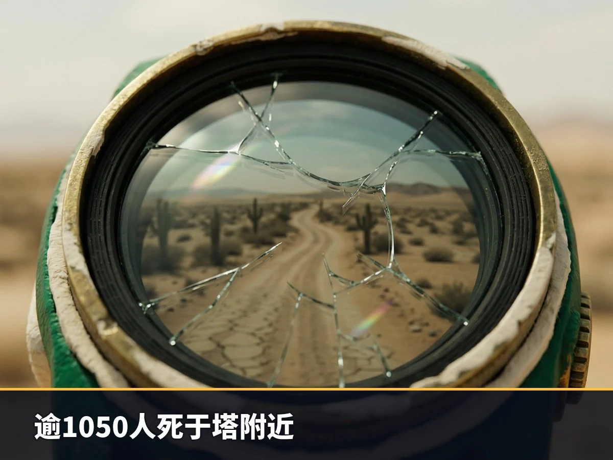 逾1050人死于塔附近