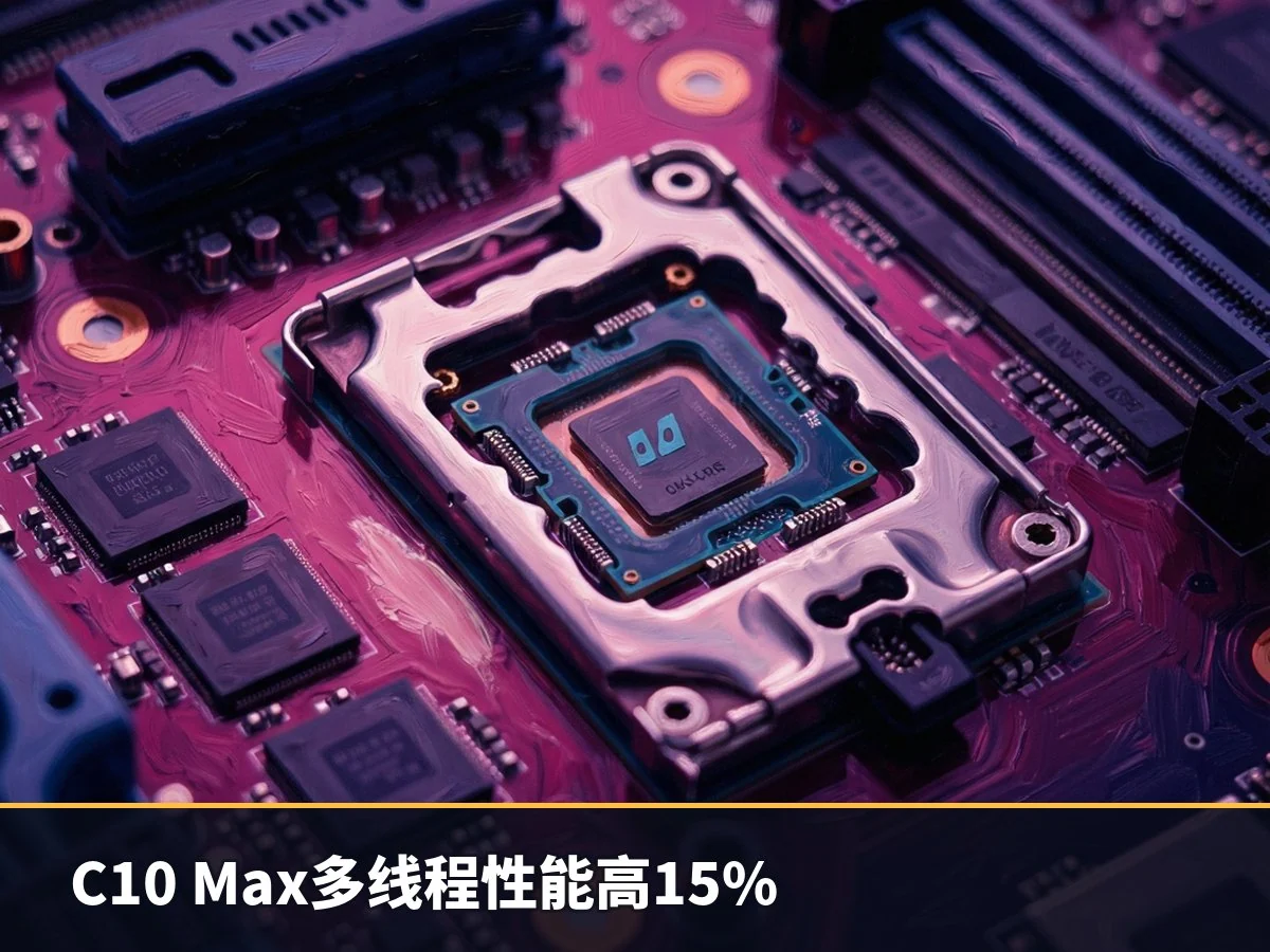 C10 Max多线程性能高15%