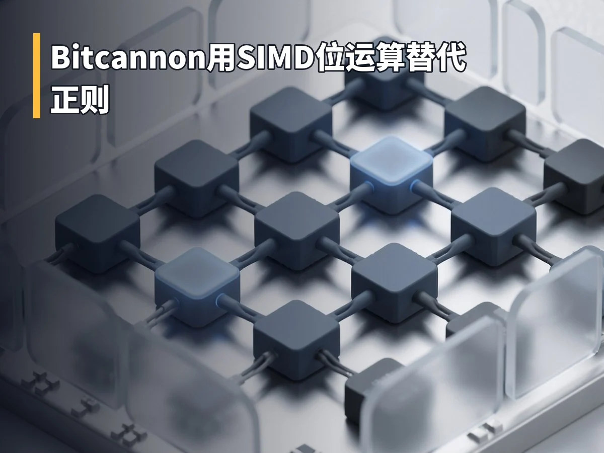 Bitcannon用SIMD位运算替代正则