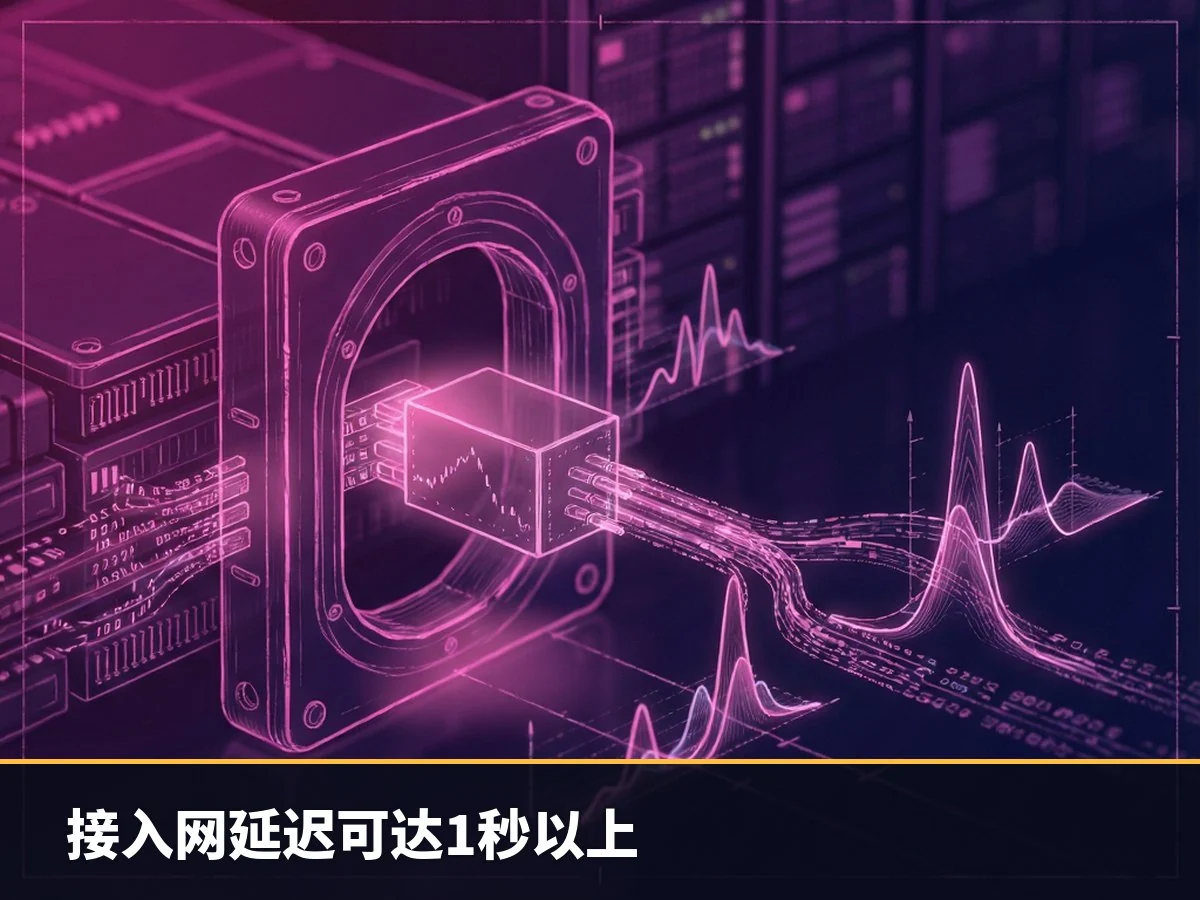 接入网延迟可达1秒以上