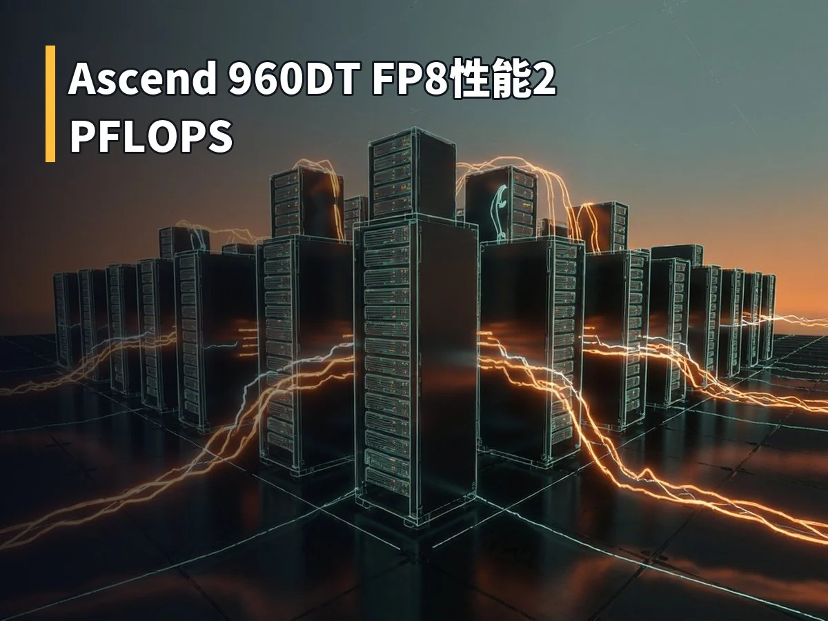 Ascend 960DT FP8性能2 PFLOPS