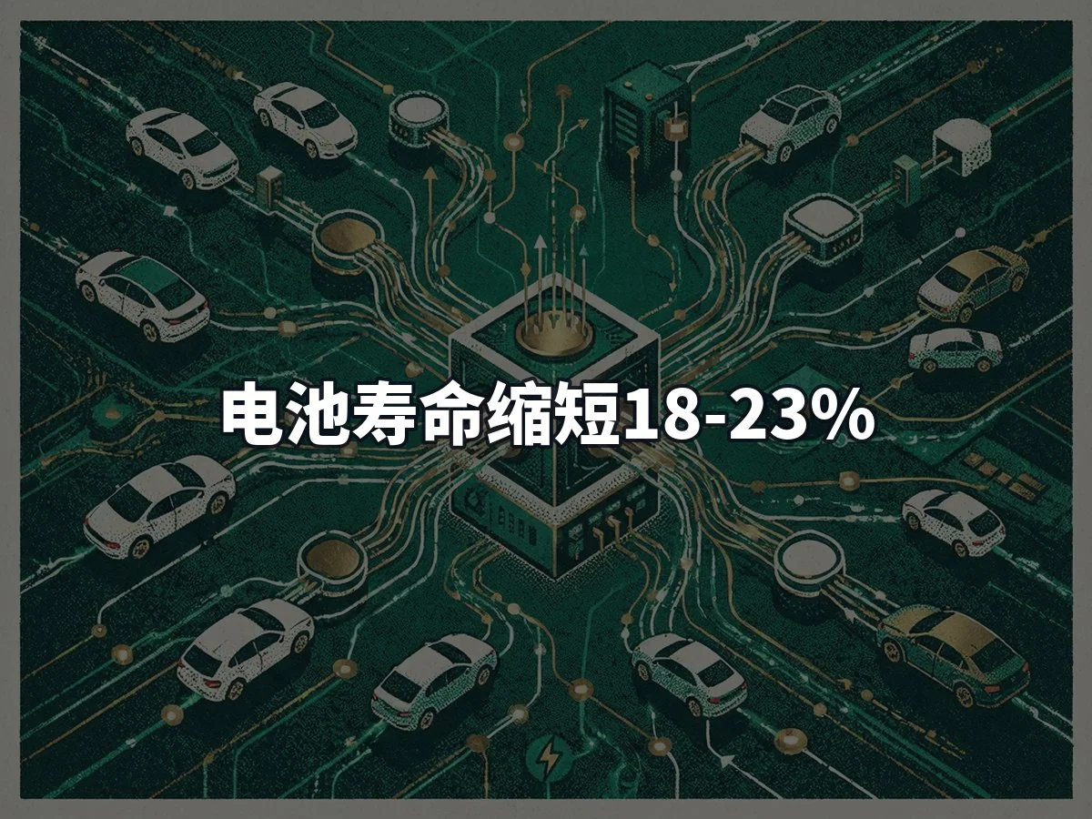 电池寿命缩短18-23%