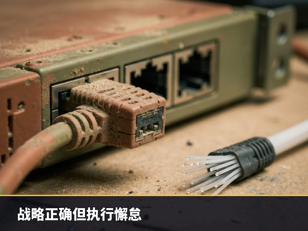 战略正确但执行懈怠