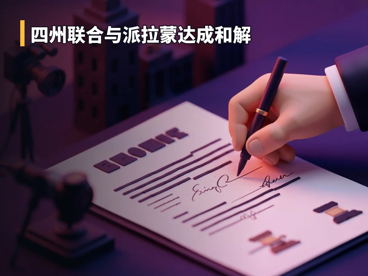 四州联合与派拉蒙达成和解