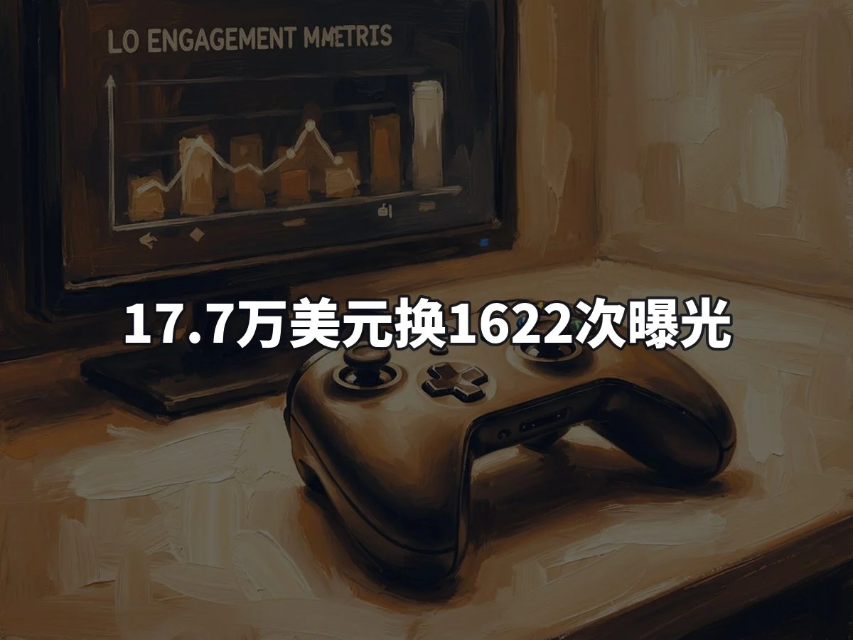 17.7万美元换1622次曝光
