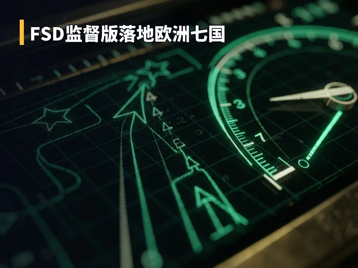 FSD监督版落地欧洲七国