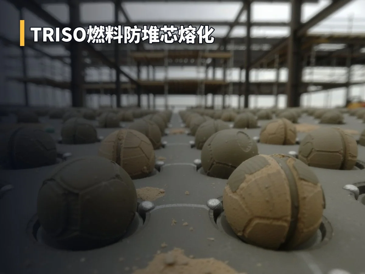 TRISO燃料防堆芯熔化