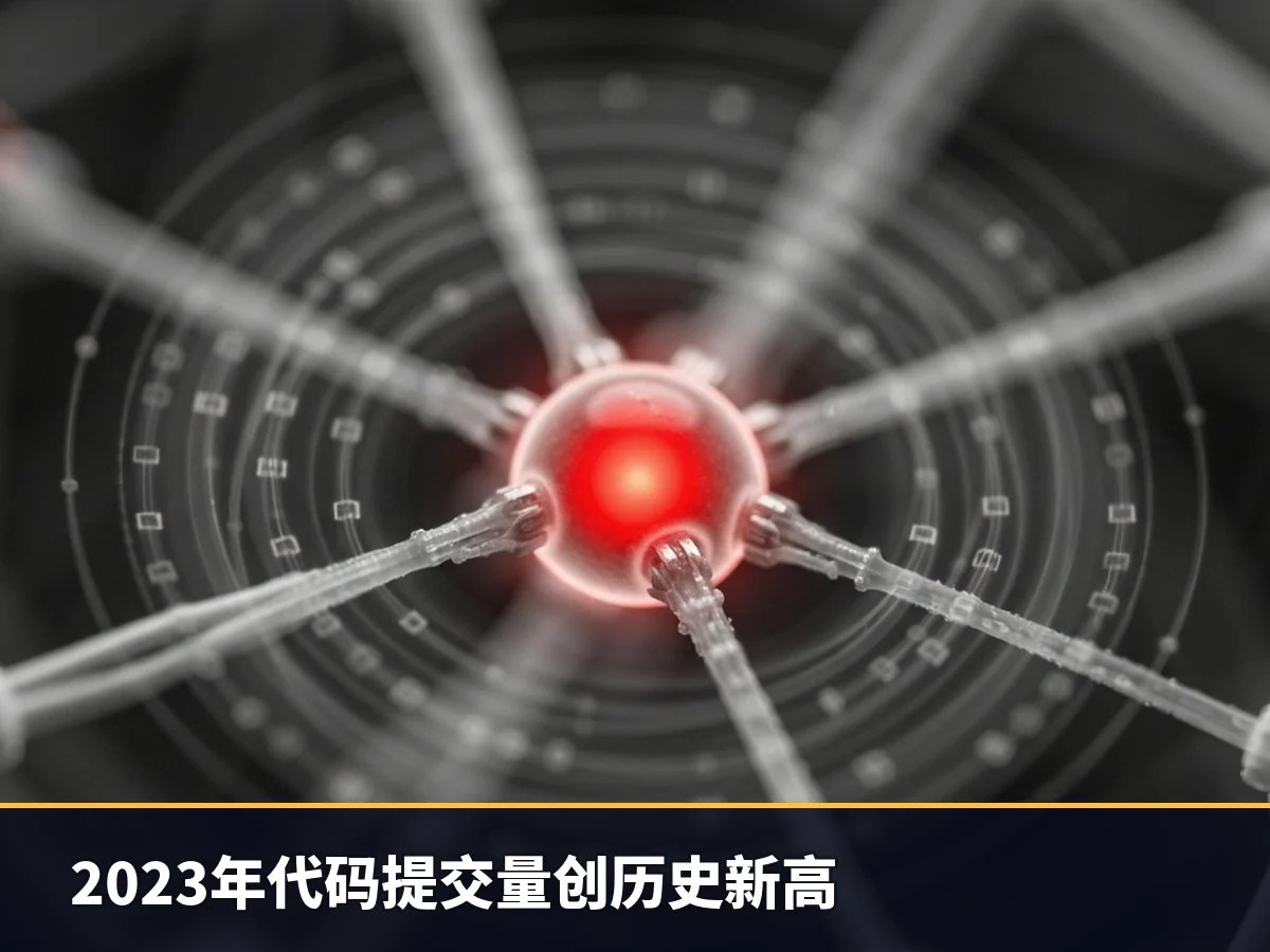 2023年代码提交量创历史新高