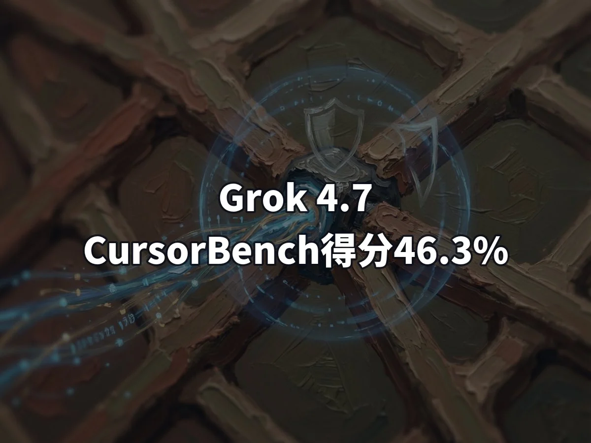 Grok 4.7 CursorBench得分46.3%