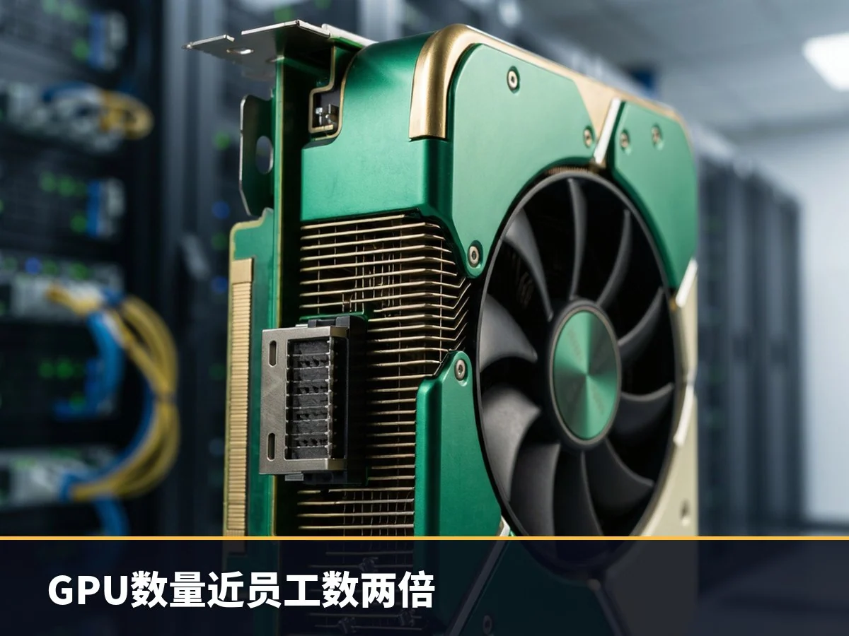 GPU数量近员工数两倍