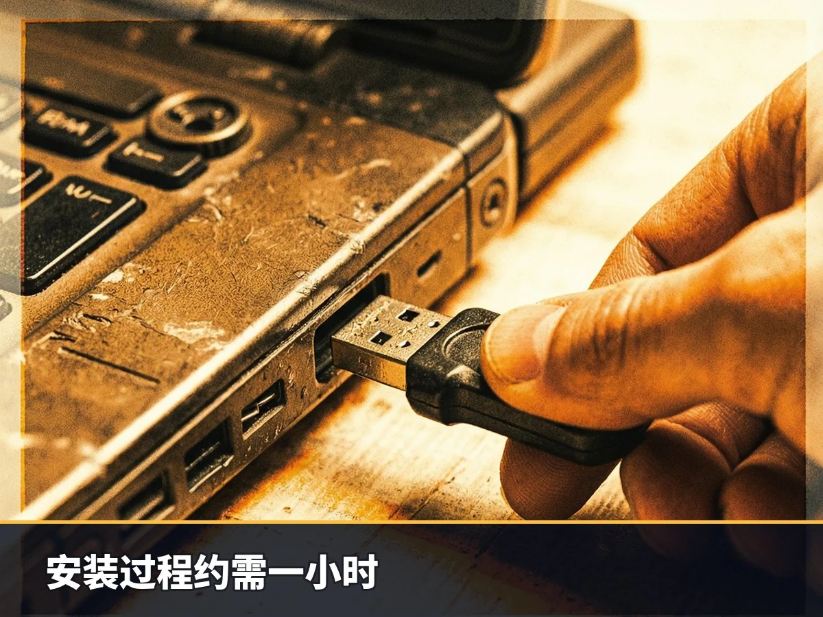 安装过程约需一小时