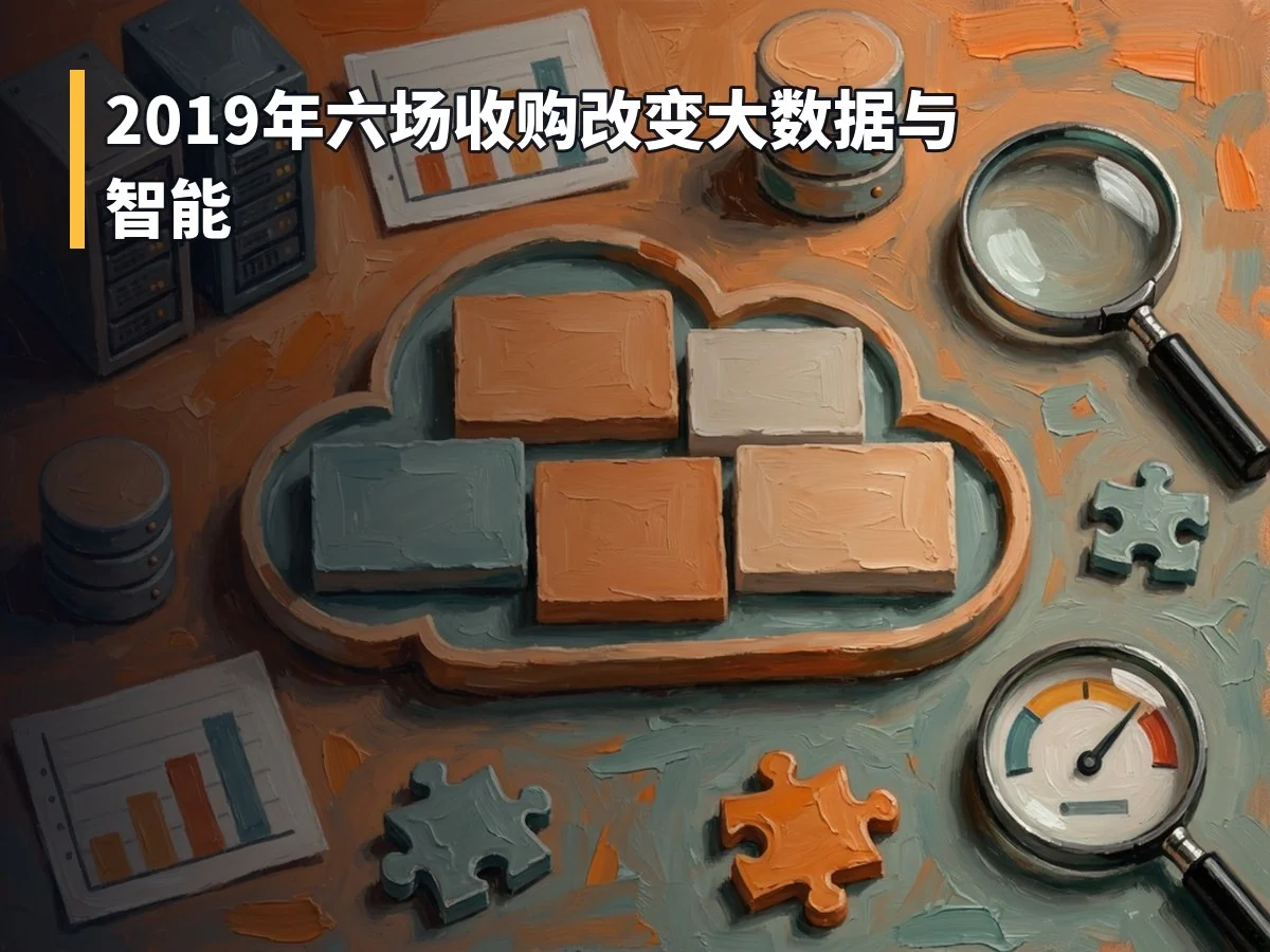 2019年六场收购改变大数据与智能