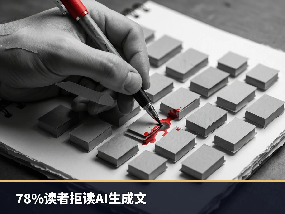 78%读者拒读AI生成文