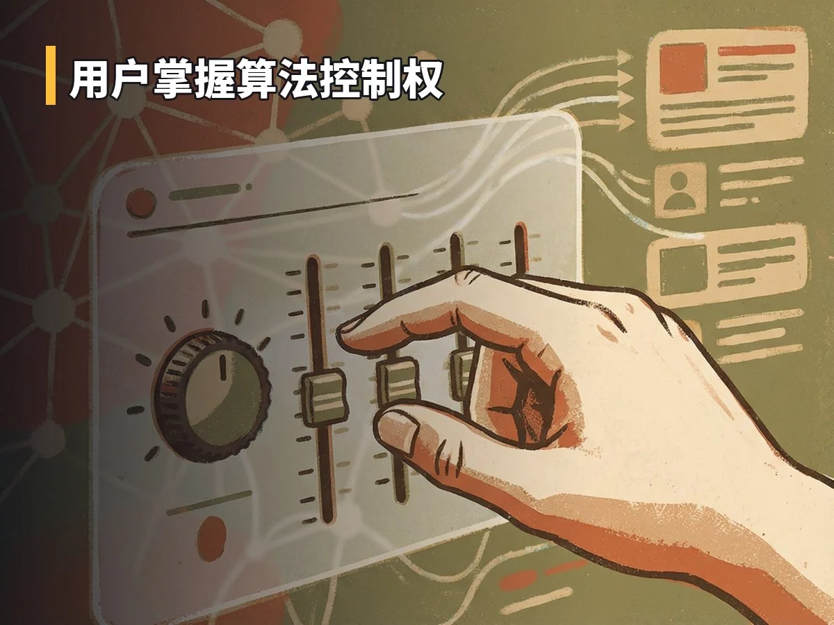 用户掌握算法控制权