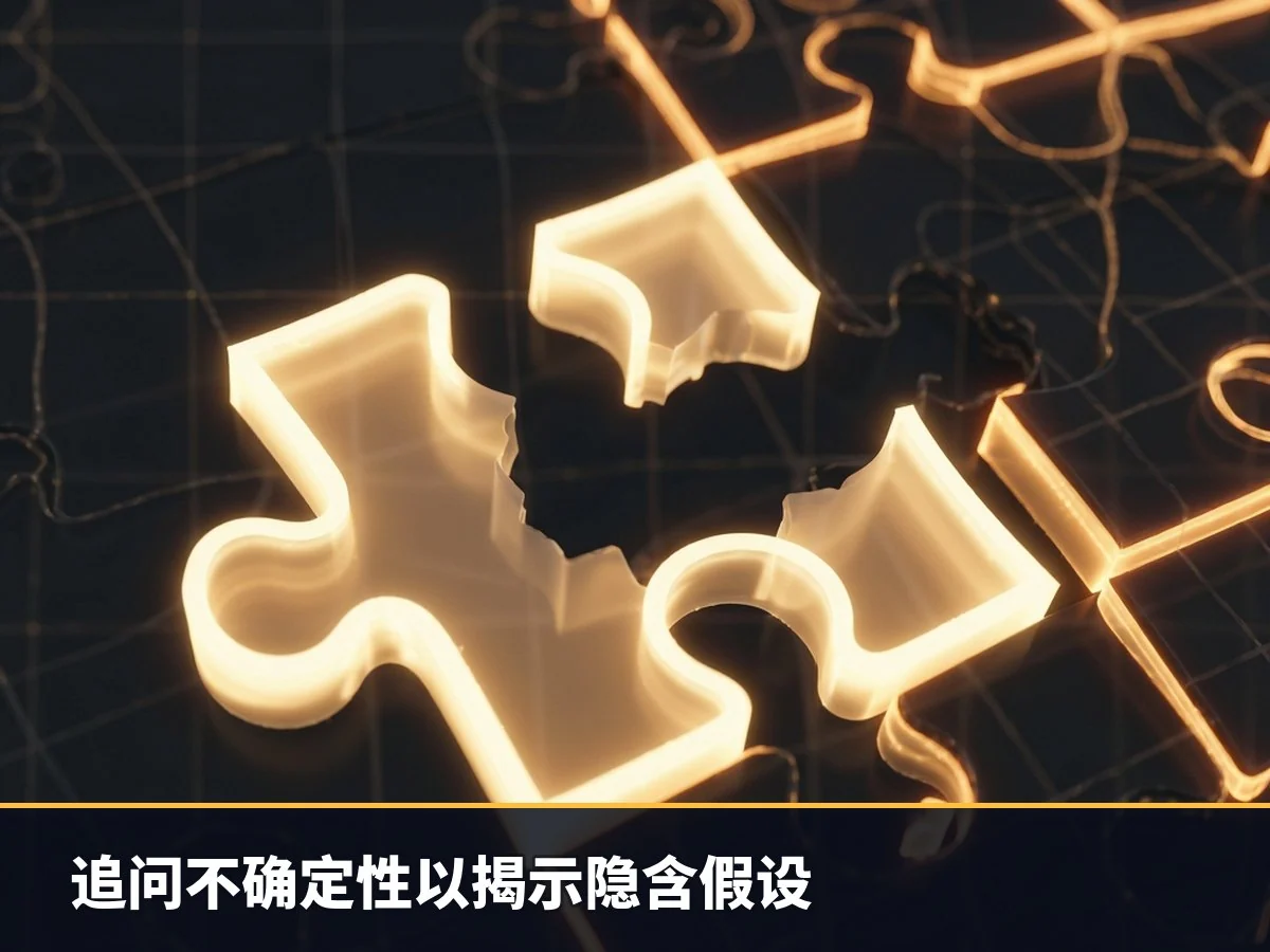 追问不确定性以揭示隐含假设