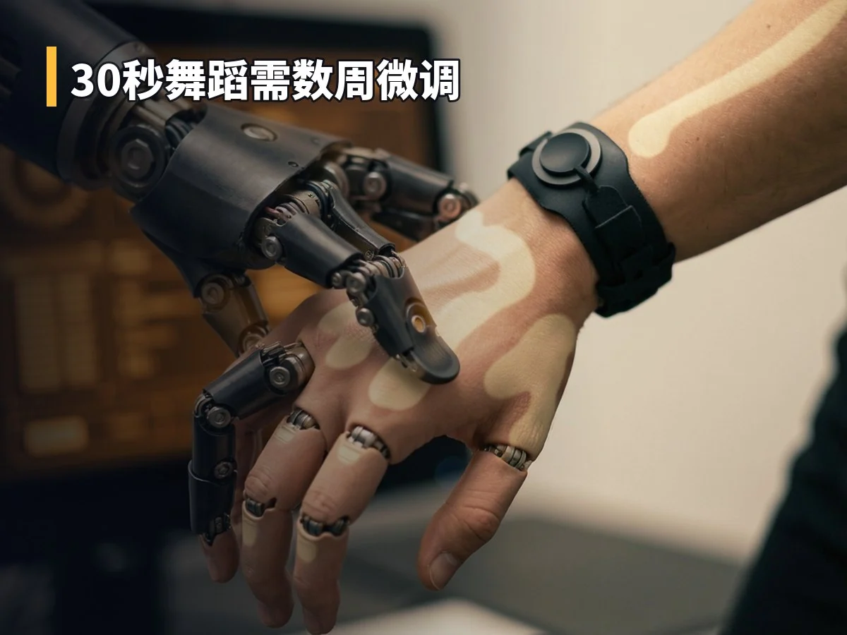30秒舞蹈需数周微调