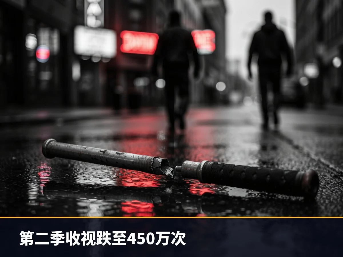 第二季收视跌至450万次