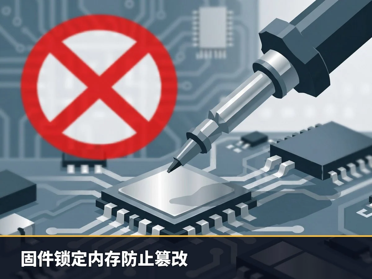 固件锁定内存防止篡改