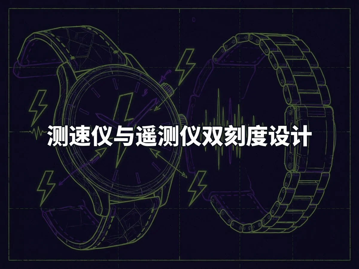 测速仪与遥测仪双刻度设计