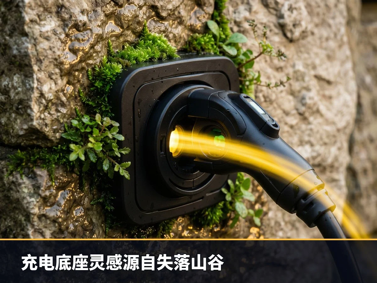 充电底座灵感源自失落山谷