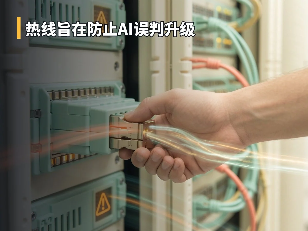热线旨在防止AI误判升级
