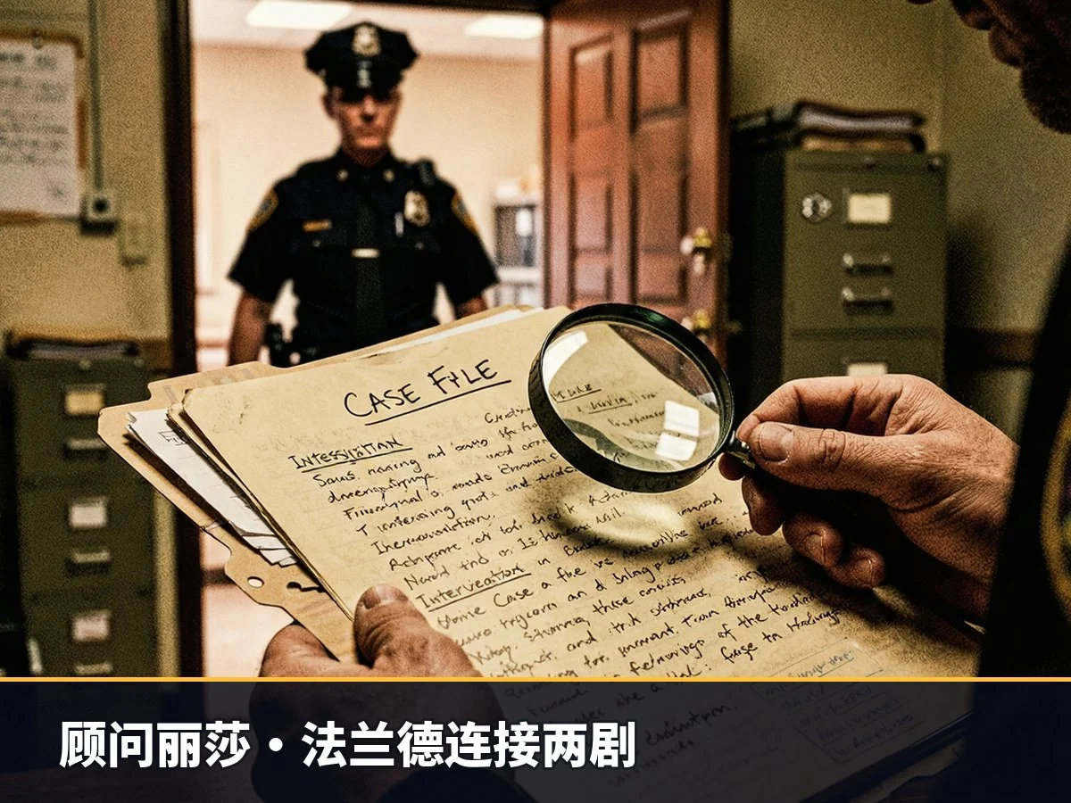 顾问丽莎·法兰德连接两剧