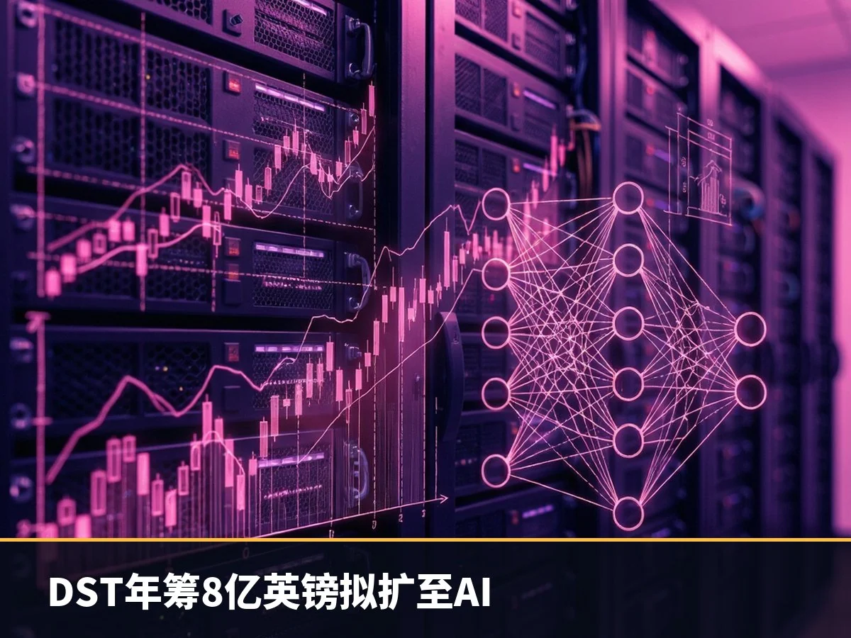 DST年筹8亿英镑拟扩至AI