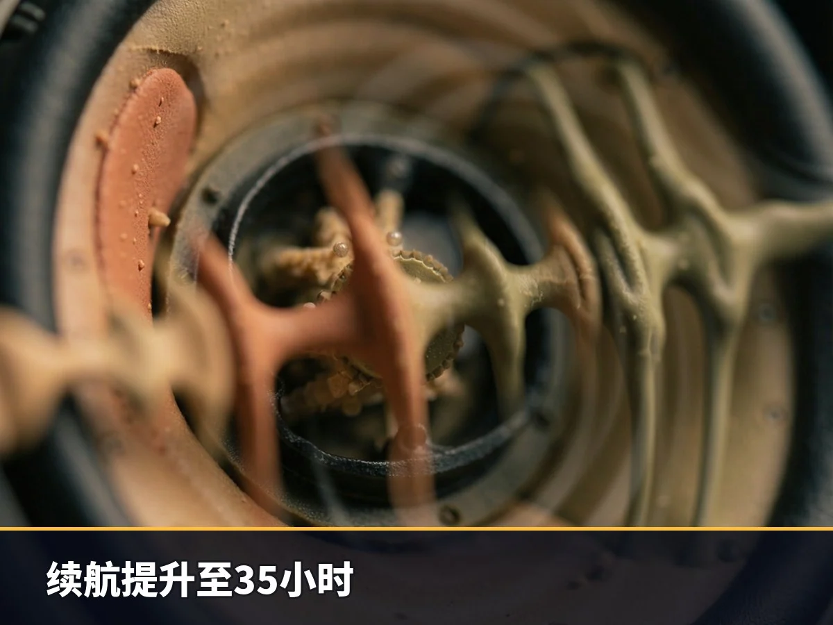 续航提升至35小时