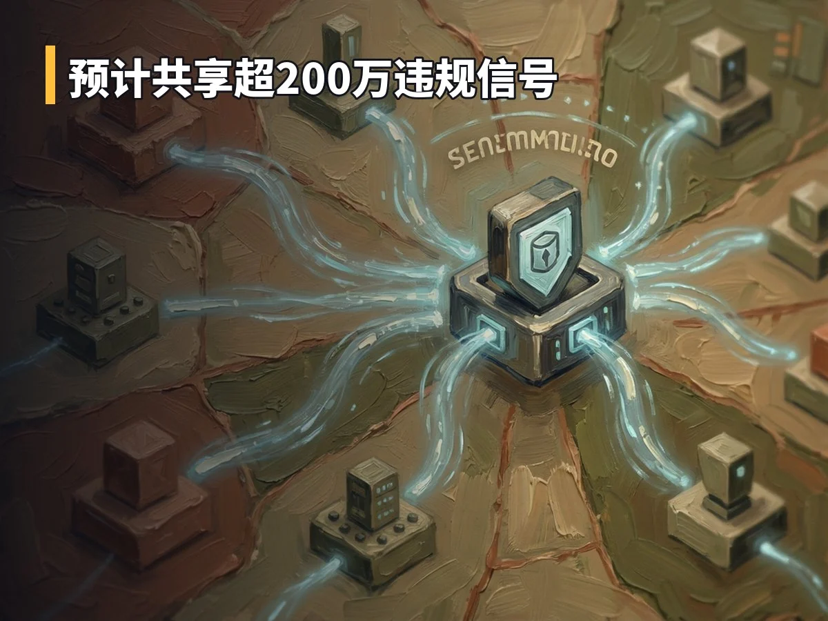 预计共享超200万违规信号