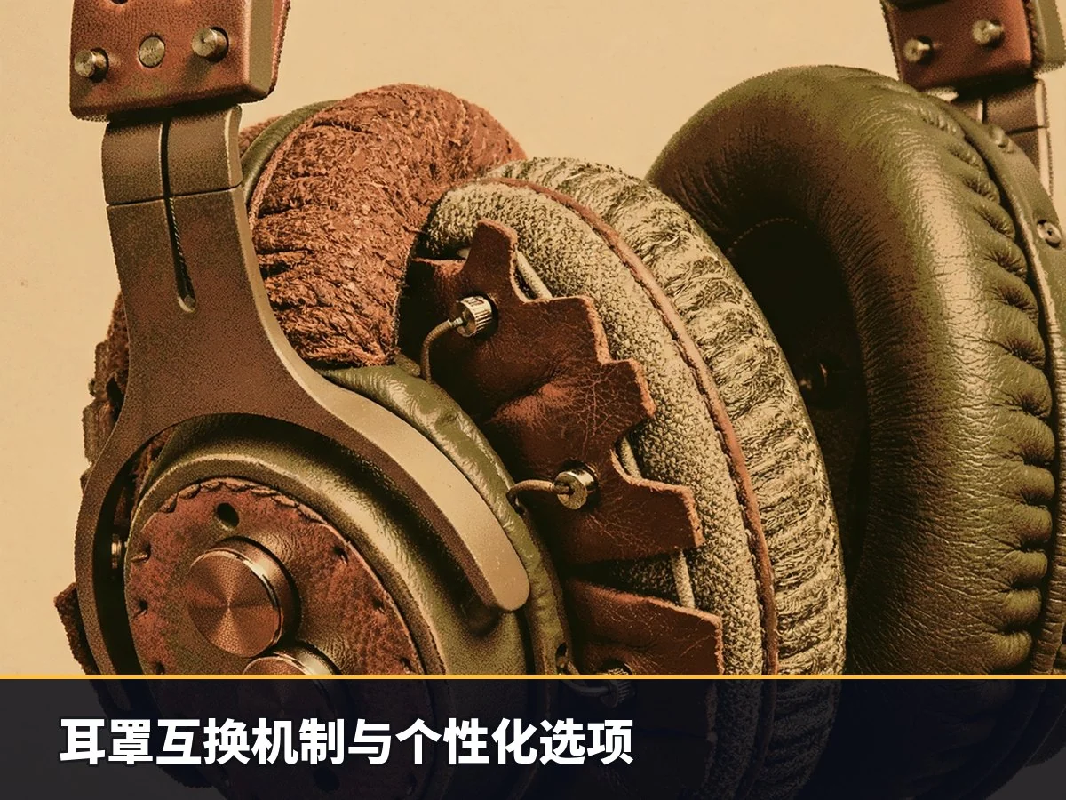 耳罩互换机制与个性化选项