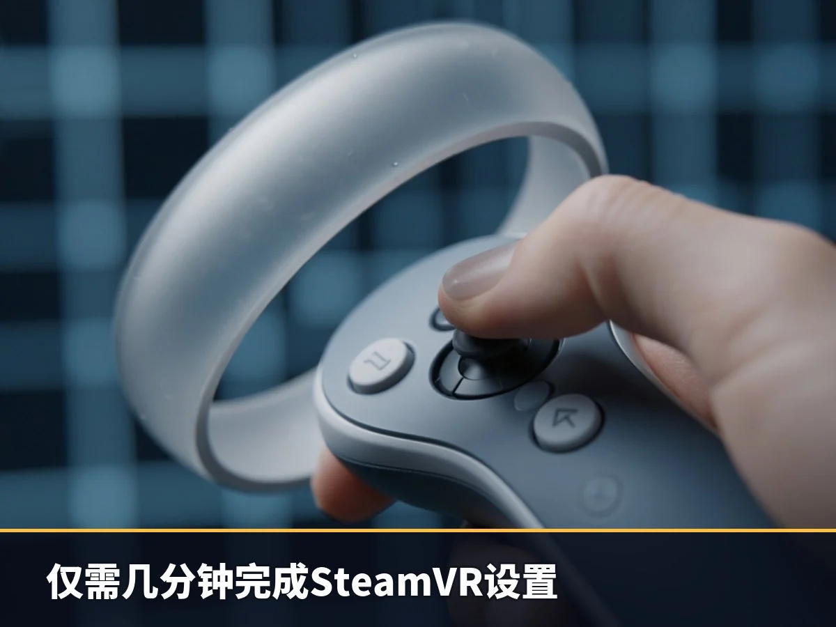 仅需几分钟完成SteamVR设置