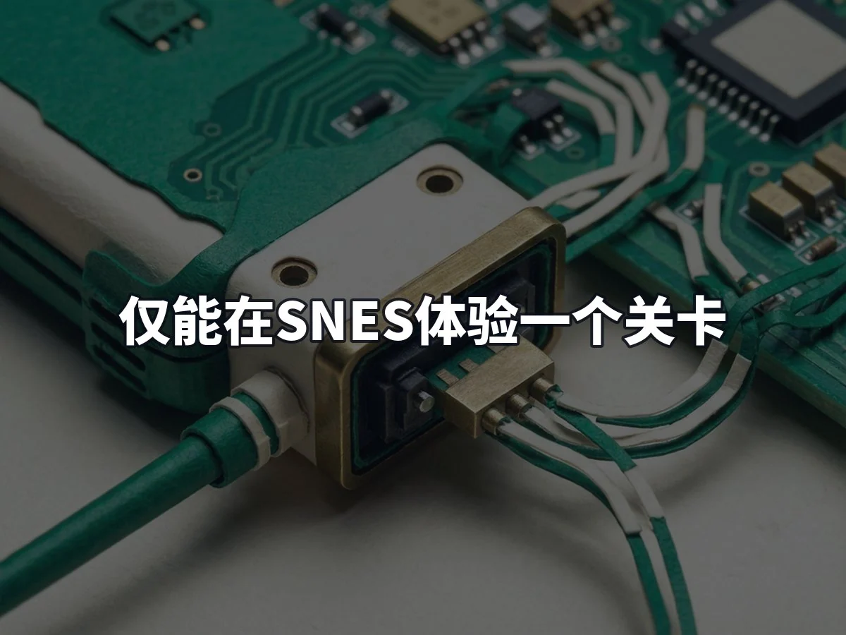 仅能在SNES体验一个关卡