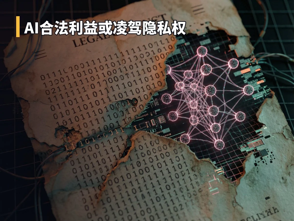 AI合法利益或凌驾隐私权