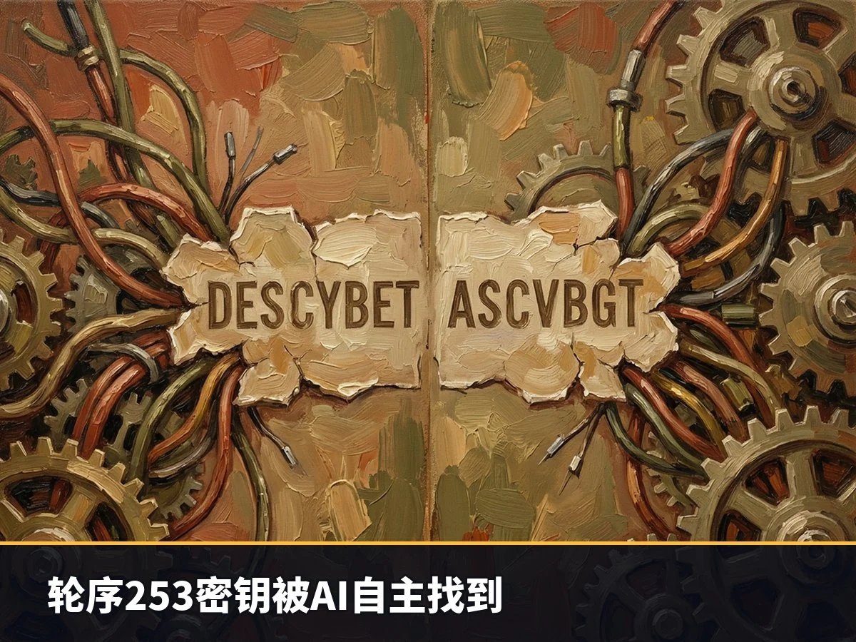 轮序253密钥被AI自主找到