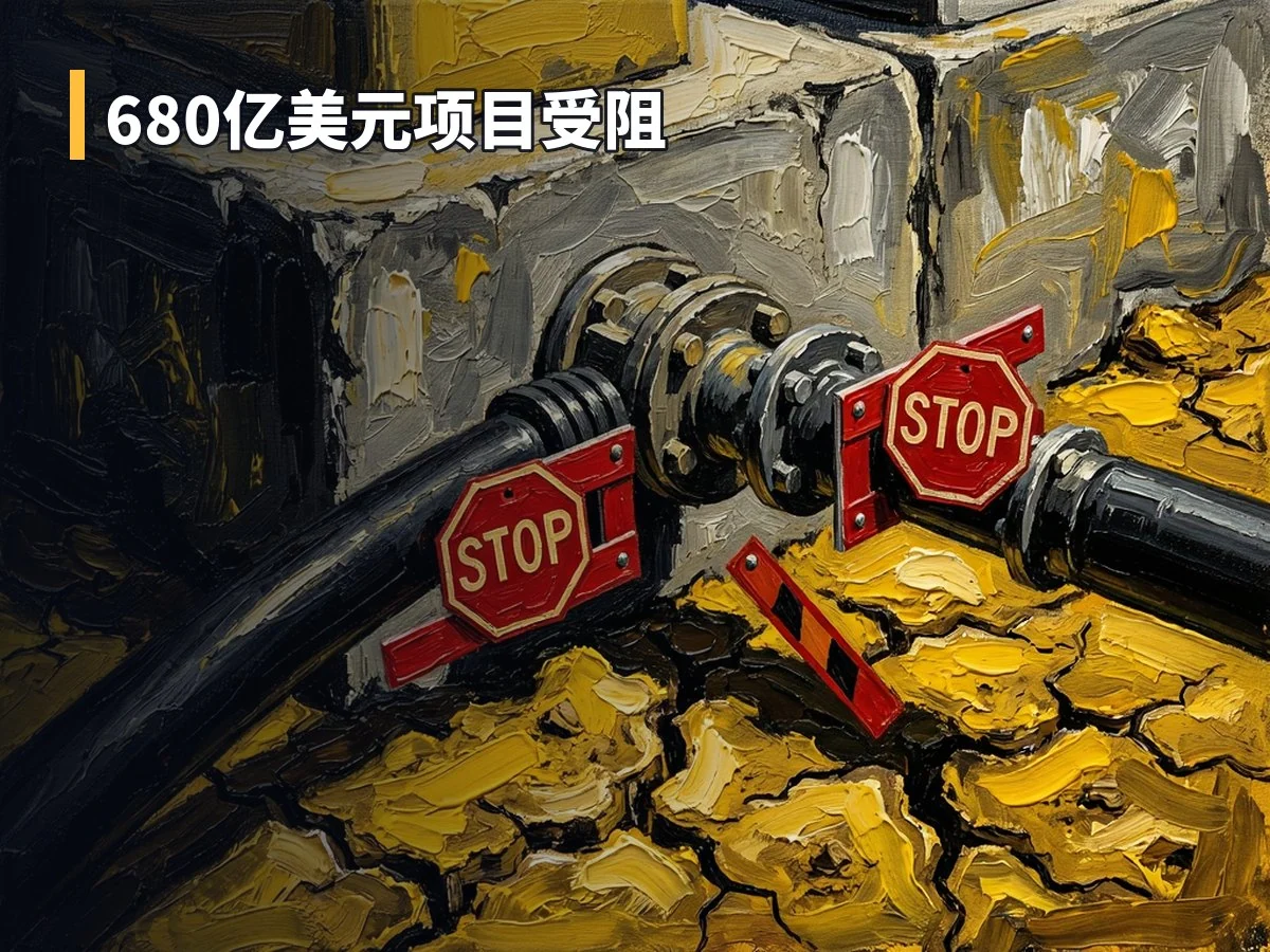 680亿美元项目受阻