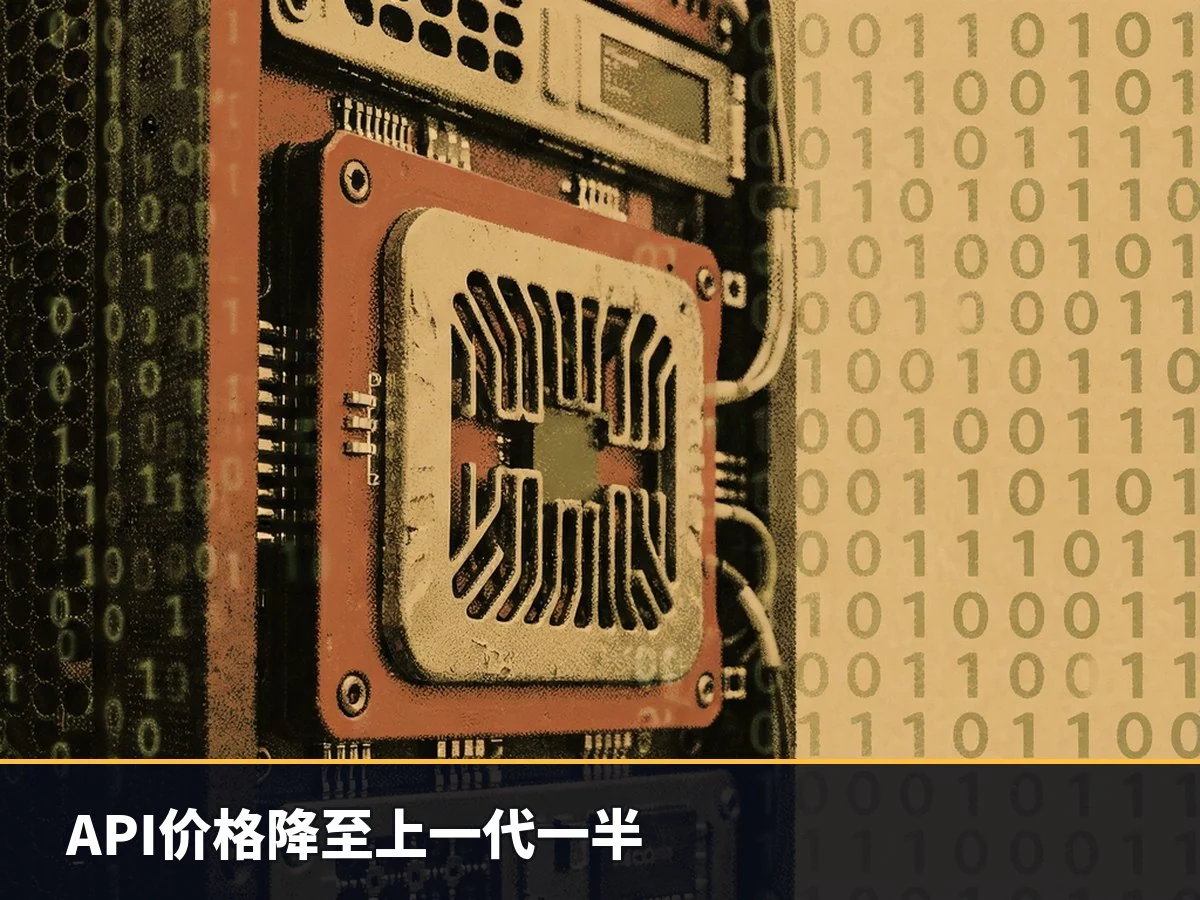 API价格降至上一代一半
