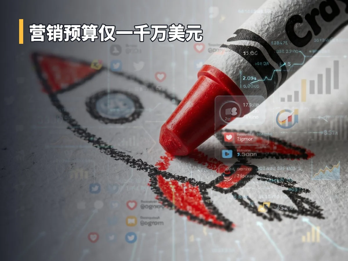 营销预算仅一千万美元