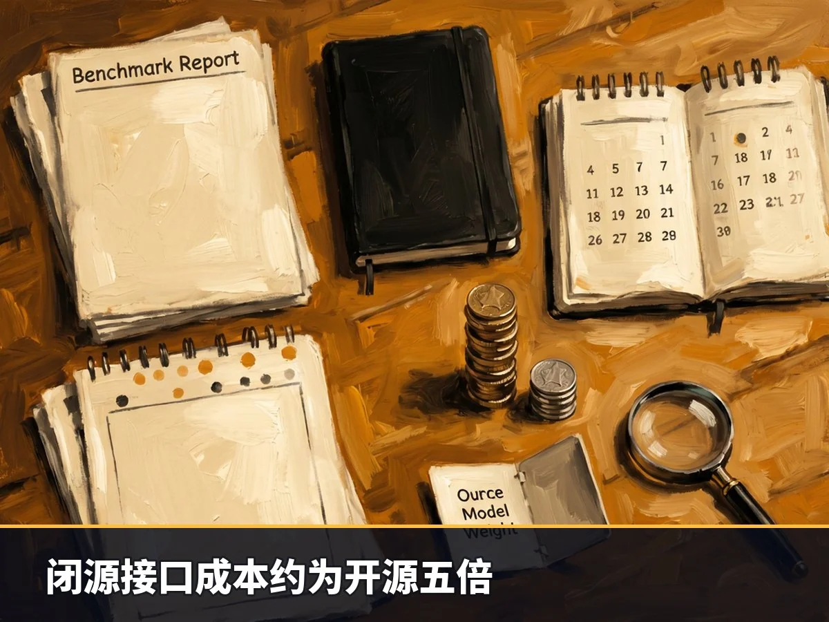 闭源接口成本约为开源五倍