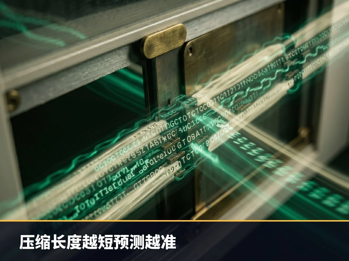 压缩长度越短预测越准
