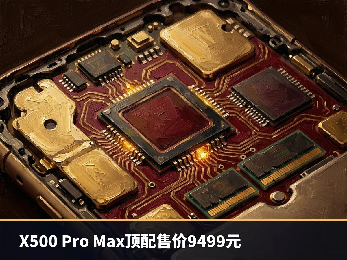 X500 Pro Max顶配售价9499元