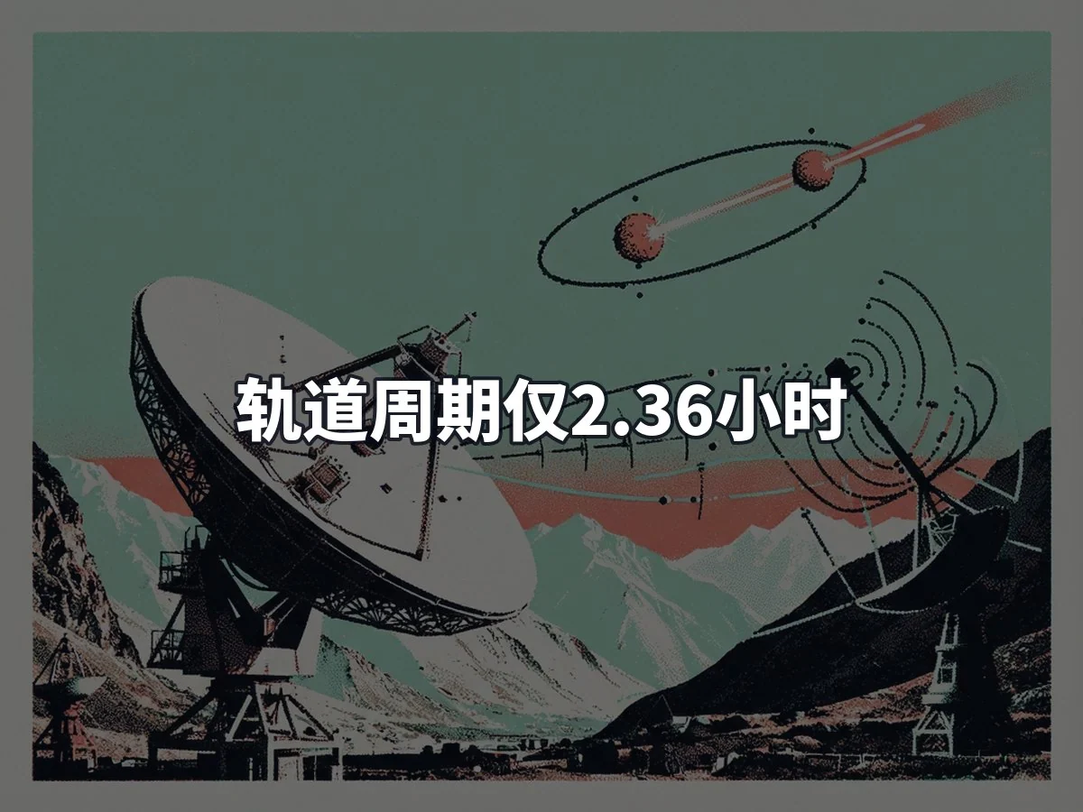 轨道周期仅2.36小时