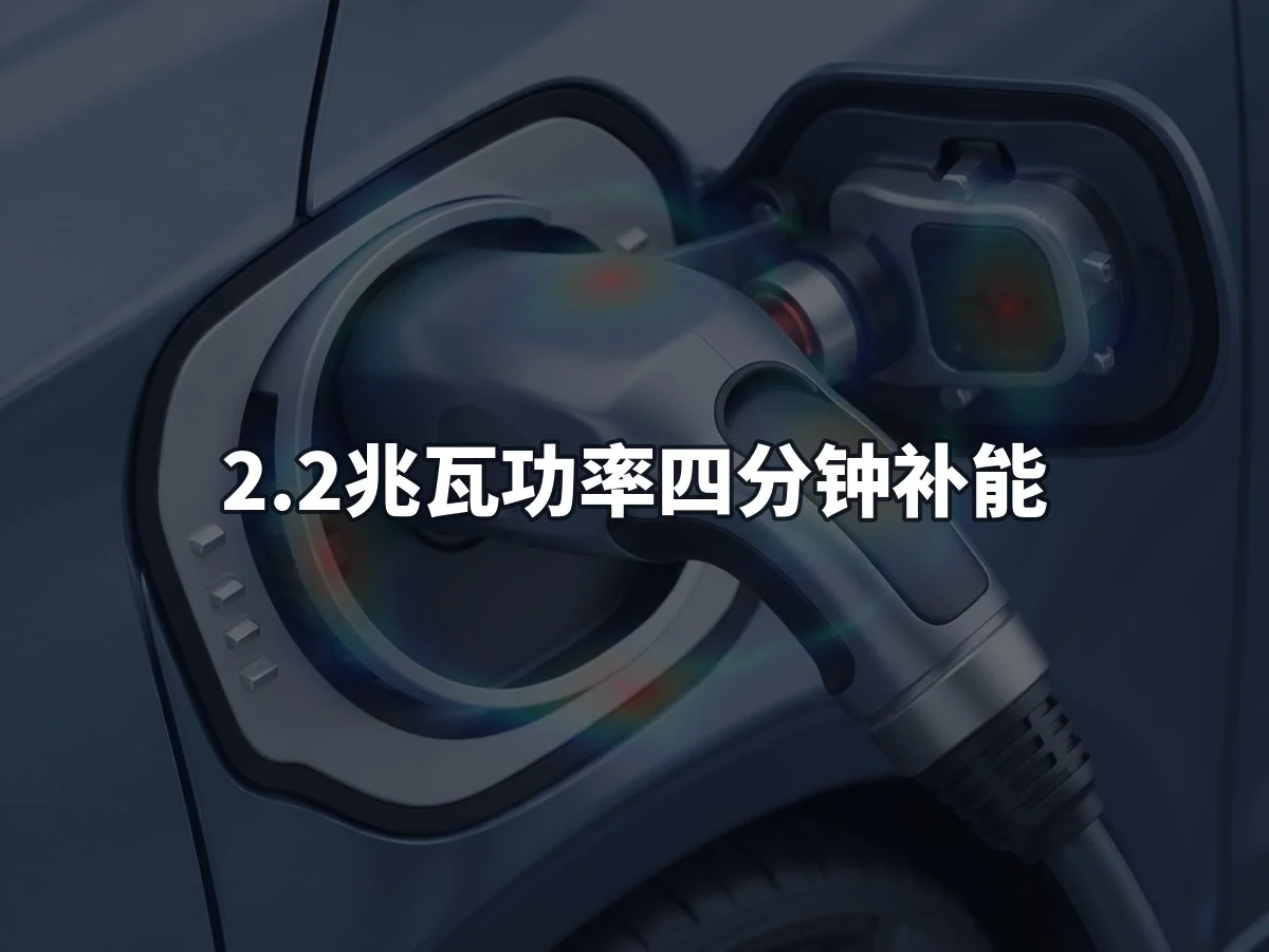 2.2兆瓦功率四分钟补能