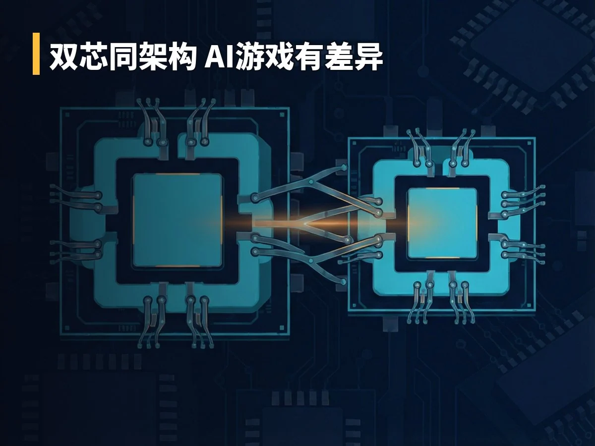 双芯同架构 AI游戏有差异